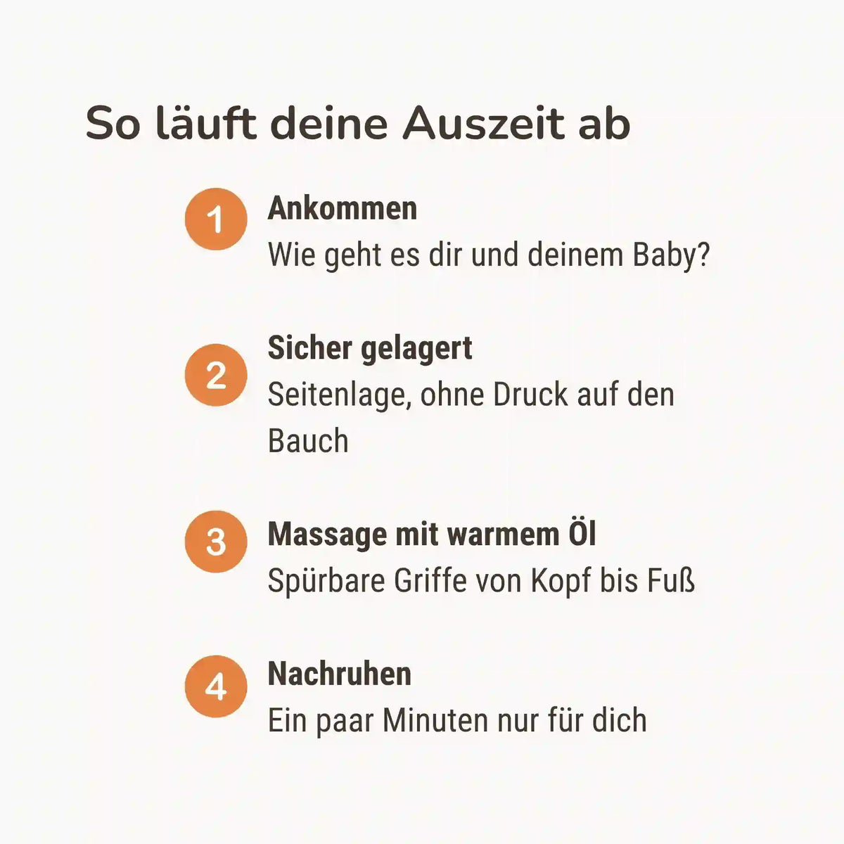 Schwangerschaftsmassage Wohlfühl