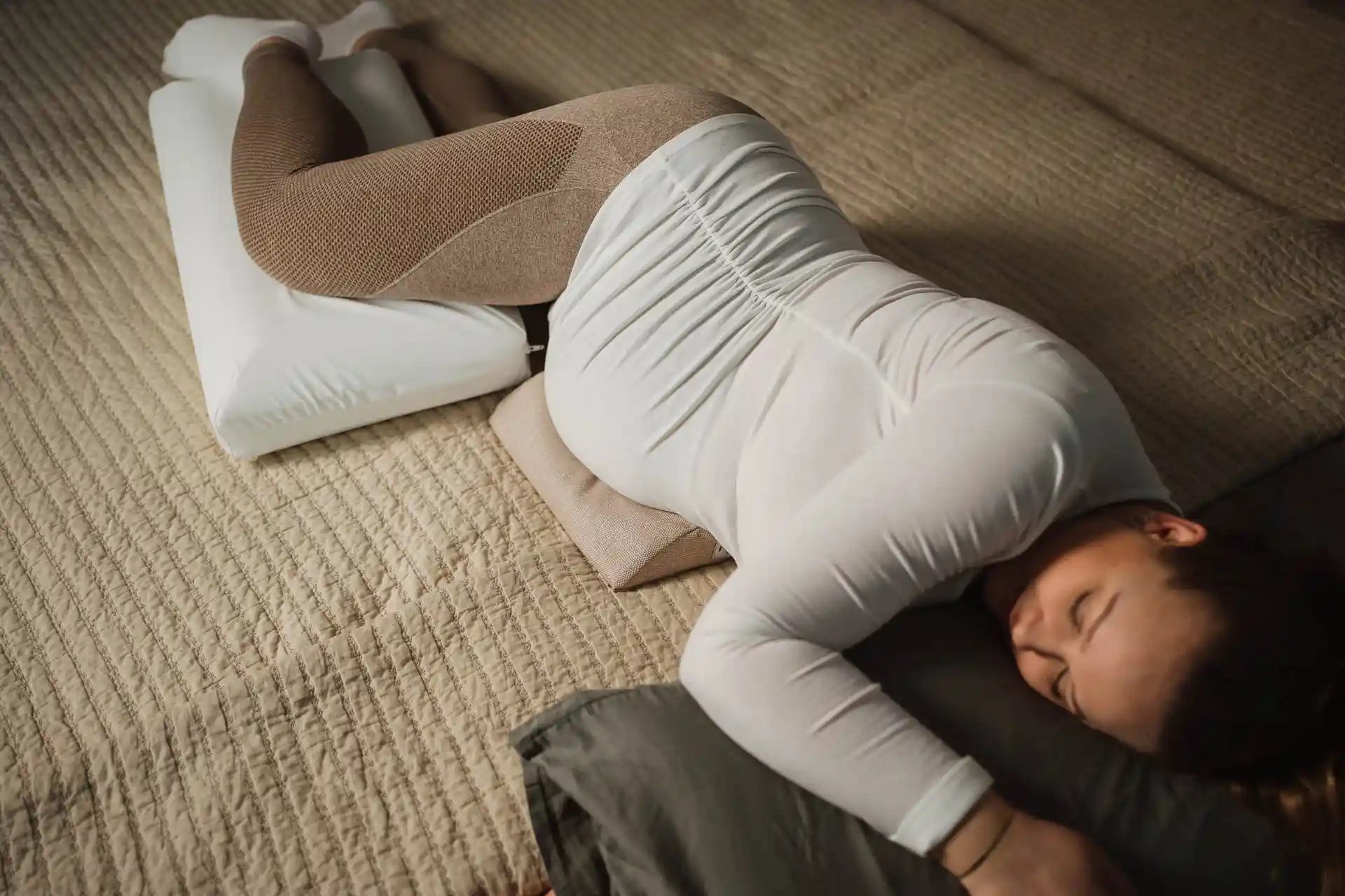 Seitenlagerung einer Schwangeren