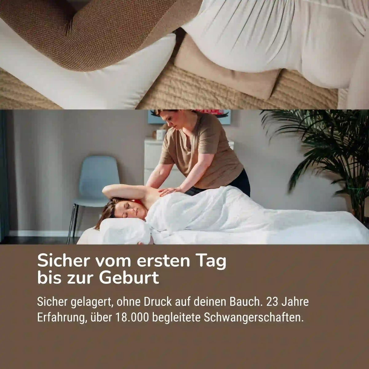 Schwangerschaftsmassage Premium