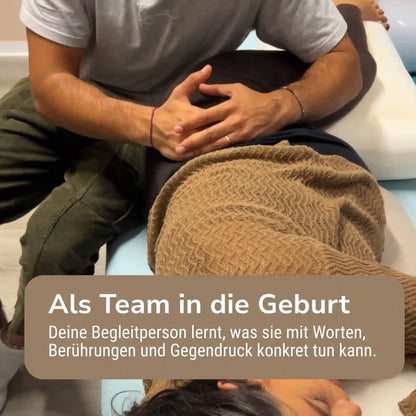 Symbolbild "Als Team in die Geburt"