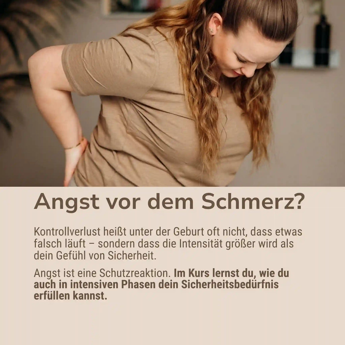 Angst vor dem Schmerz?