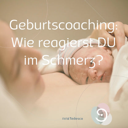 Geburtscoaching: Wie reagierst du im Schmerz? Bild von Mutter mit neugeborenem Baby
