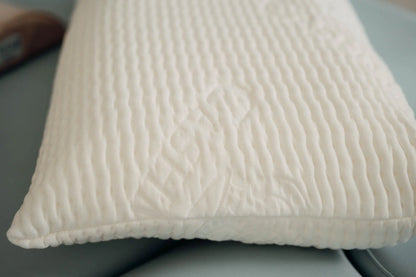 Kopfkissen, Nahansicht des Bezuges