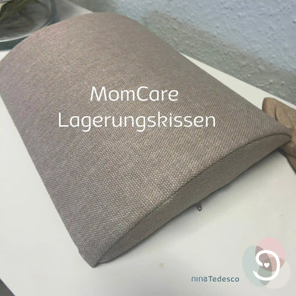 MomCare Lagerungskissen für die Schwangerschaft und darüber hinaus. / Nina Tedesco
